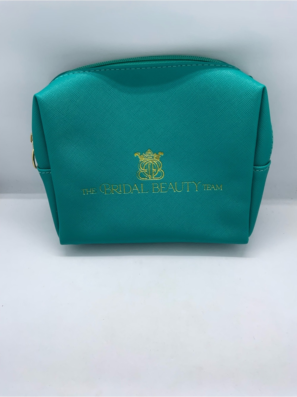 The BRIDAL BEAUTY Team Teal Cosmetic Pouch